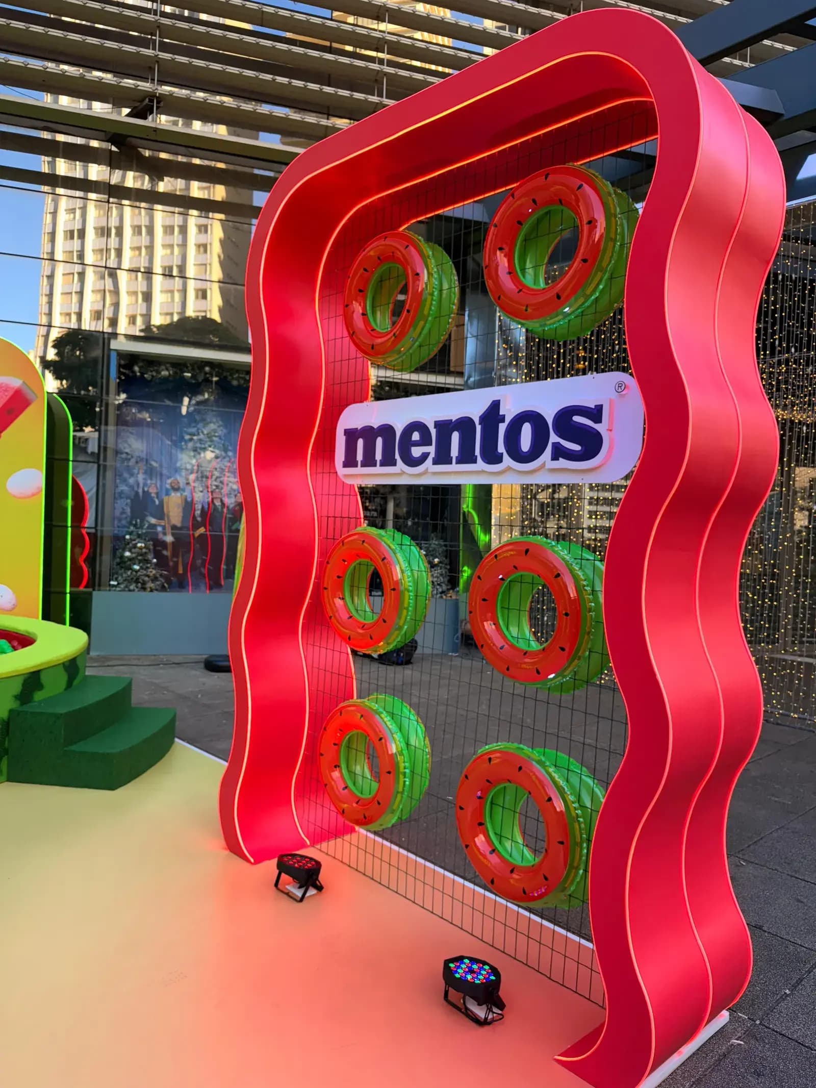 Stand personalizado Mentos
