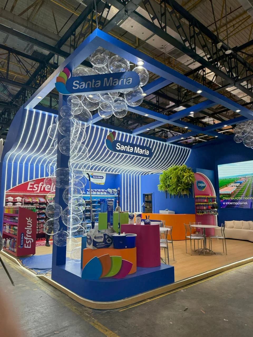 Stand personalizado Santa Maria
